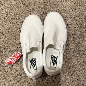 Vans Classic White Slip-On Shoes